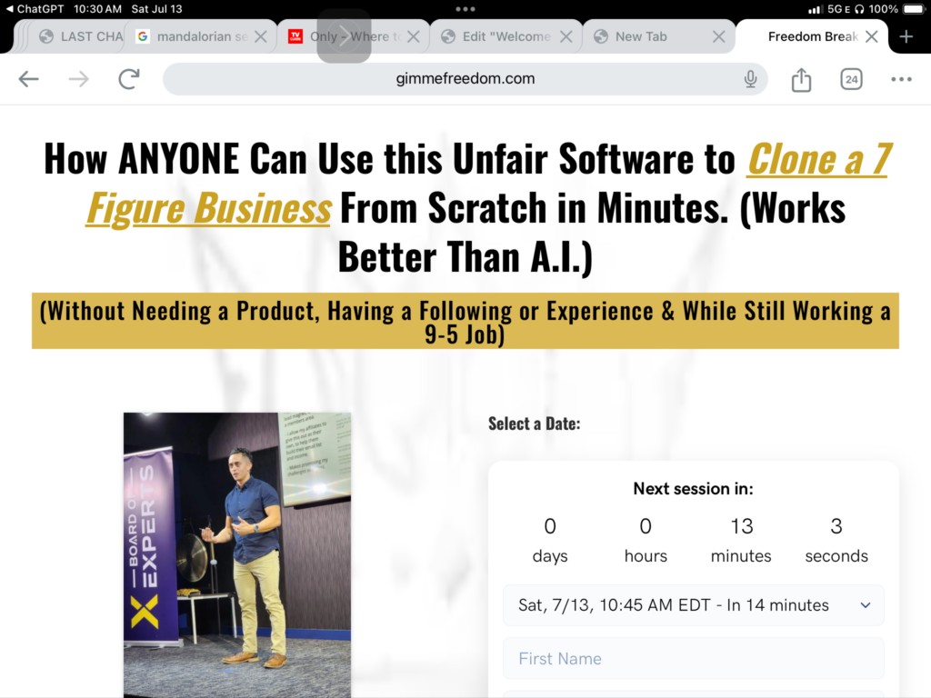 6-second video webinar